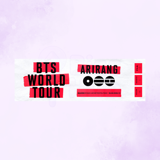 Entrada conmemorativa BTS