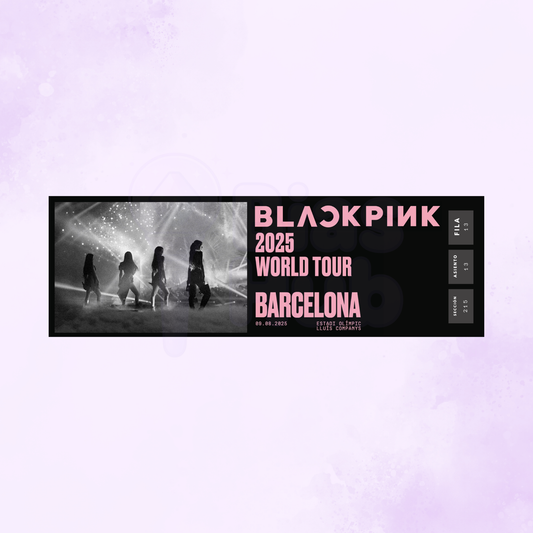 Entrada conmemorativa BlackPink