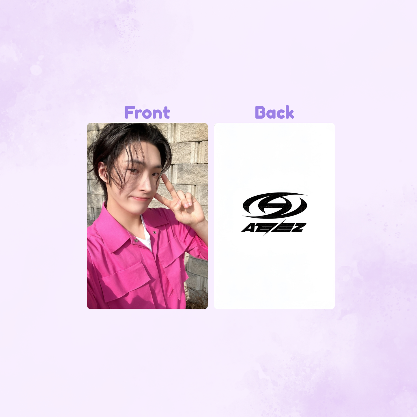 Photocards ATEEZ Atiny Zone