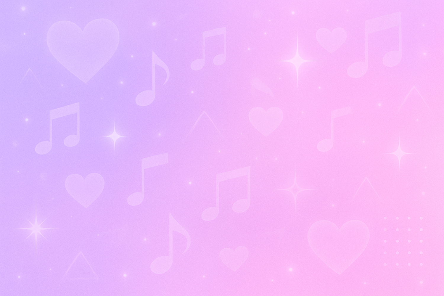 imagen de fondo kpoper en tonos morados y rosas pastel